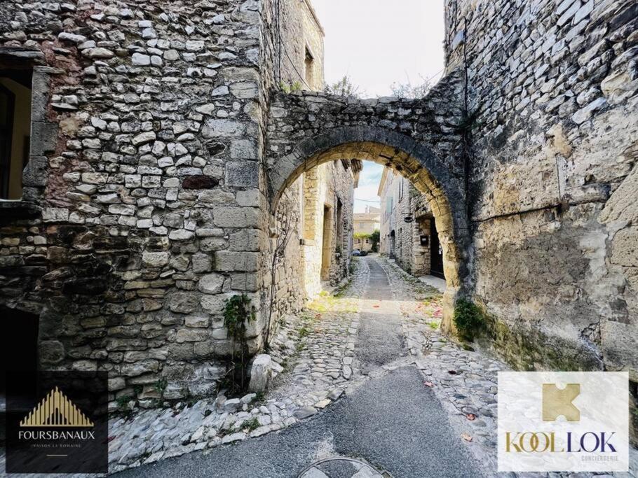 Maison 2 Chambres Et Terrasse Cite Medievale Vaison-la-Romaine Exterior foto